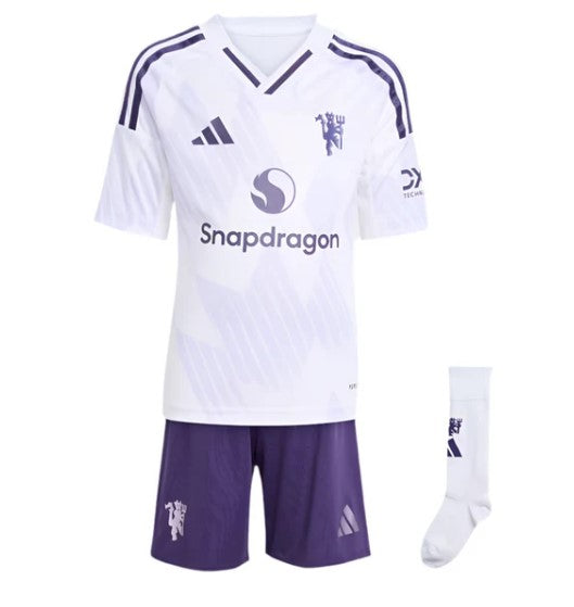 Manchester United Away 2025/26 Kit - Kids (with Socks)