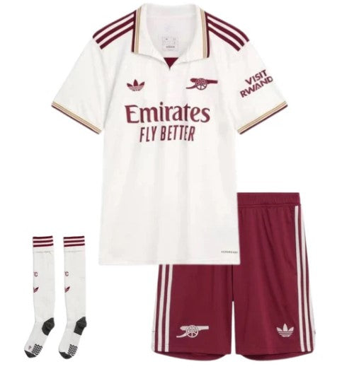 Arsenal Third 2025/26 Kit - Kids (with Socks)