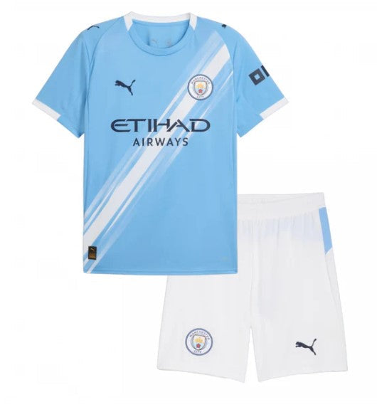 Manchester City Home 2025/26 Kit - Kids