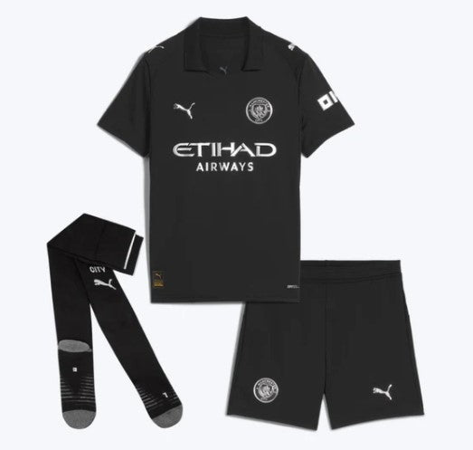 Manchester City Away 2025/26 Kit - Kids (with Socks)