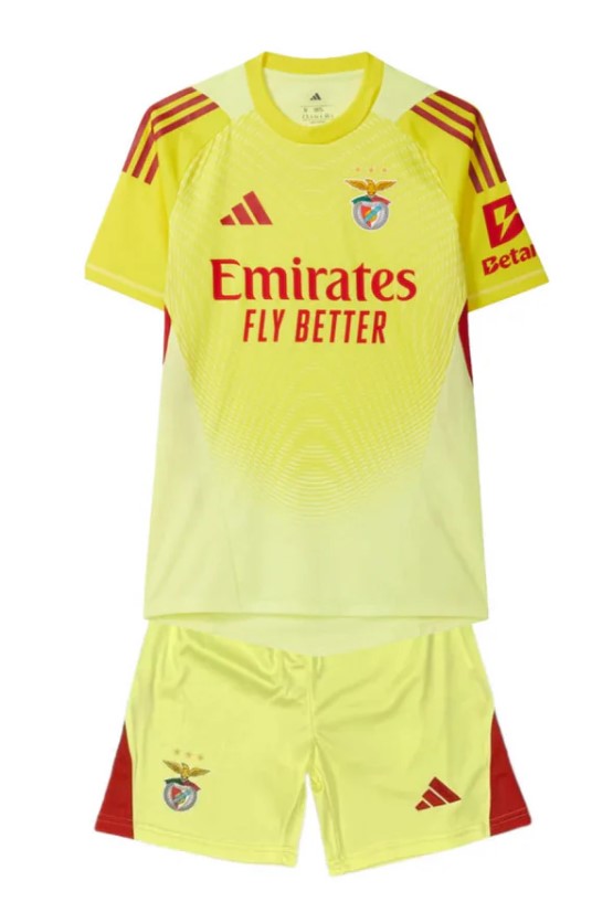 Benfica Goalkeeper  2025/26 Kit - Kids
