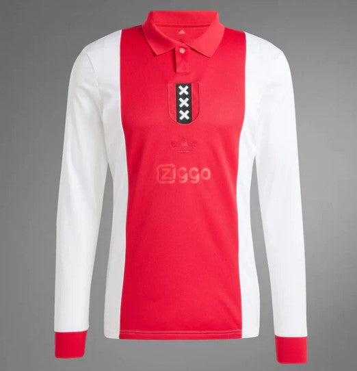 Ajax Home Shirt 2025/26 - Long Sleeve