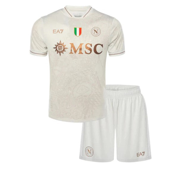 SSC Napoli Away 2025/26 Kit - Kids
