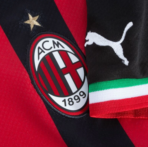 AC Mailand 2022/23 Heimtrikot – Mit Patches