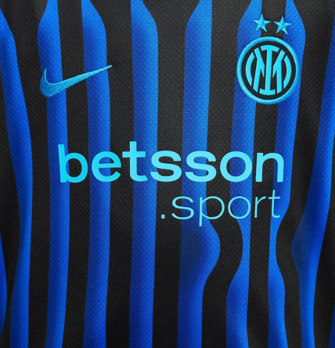Kit Inter de Milão Casa 2025/26 - Infantil
