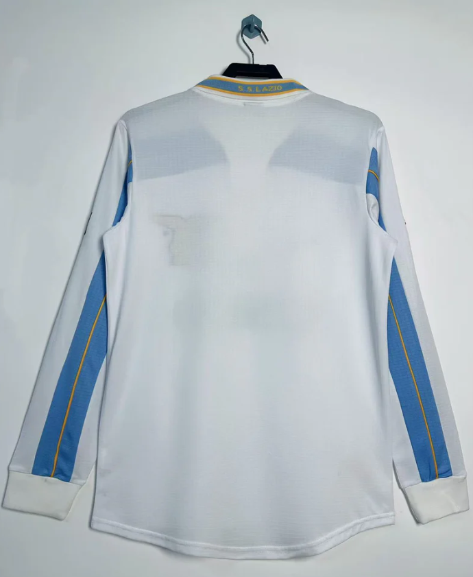 Camisa Retrô SS Lazio 1998 - Manga Comprida