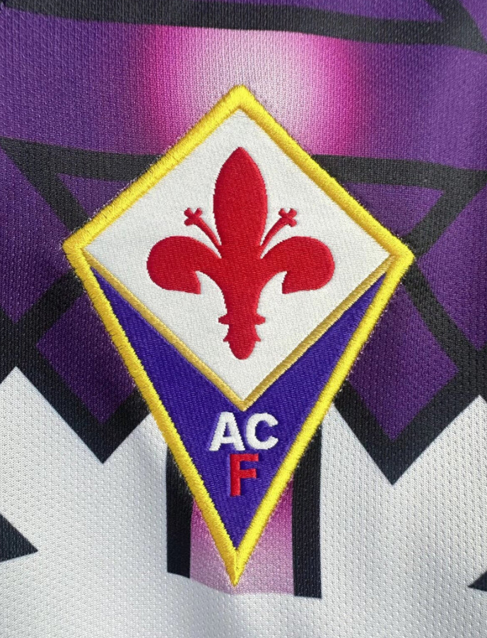 ACF Fiorentina Retro Shirt 1992 - Long Sleeve