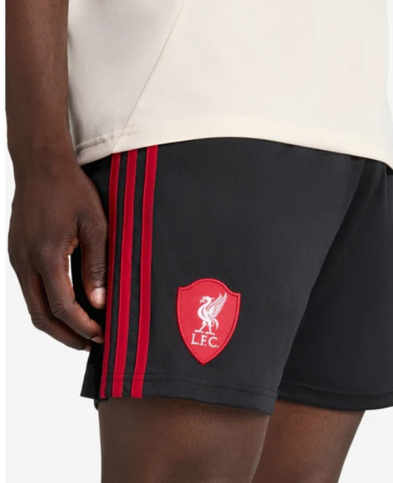 Calção de visitante do Liverpool 2025/26