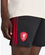 Calção de visitante do Liverpool 2025/26