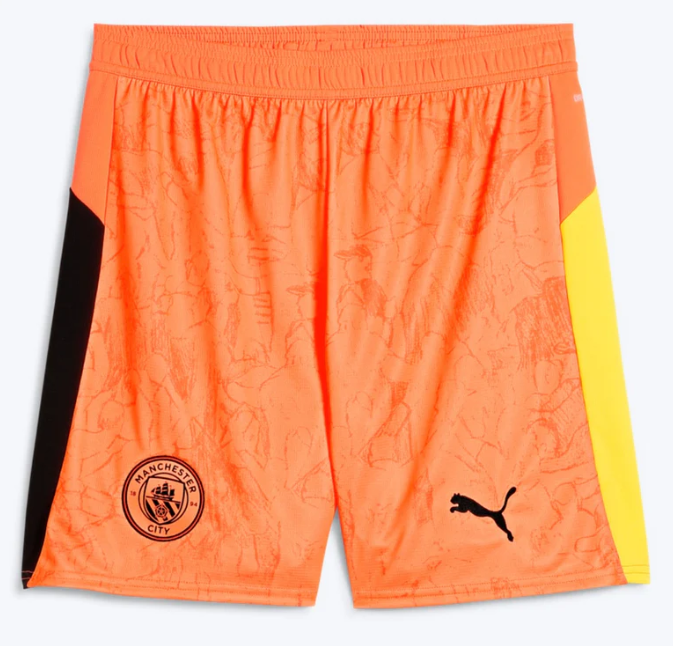 Manchester City Goalkeeper Shorts 2025/26