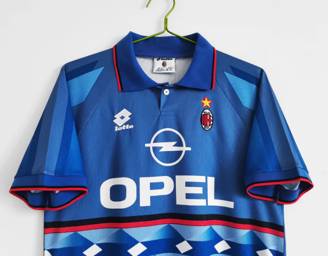 Camisa Retrô AC Milan 1995