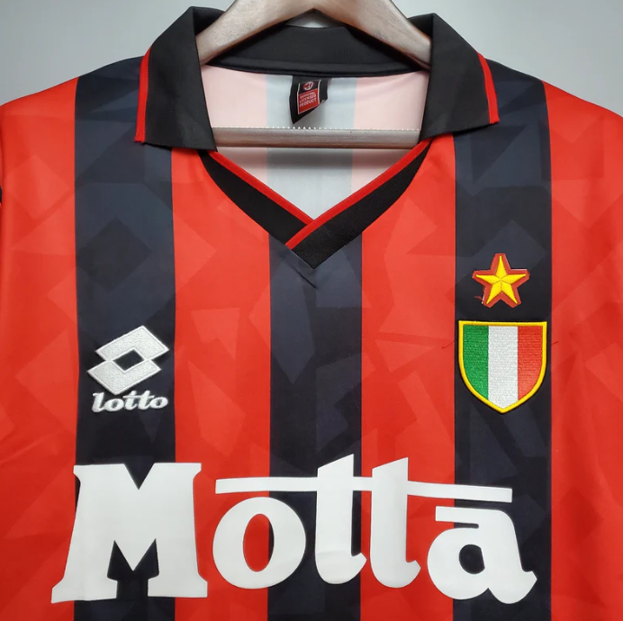 Camisa retrô AC Milan 1993