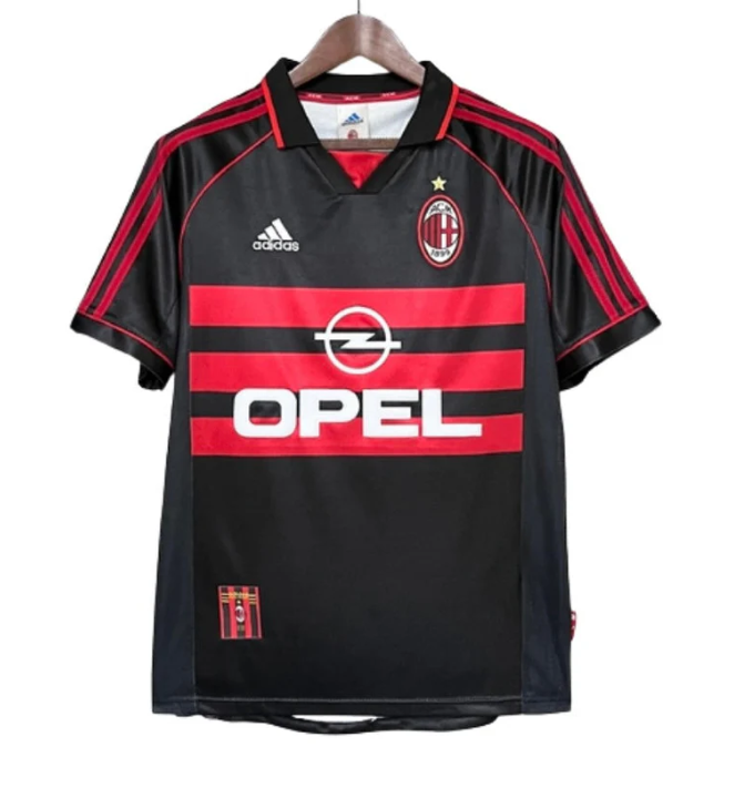 Camisa Retrô do AC Milan 1998