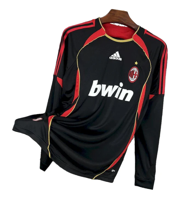 Camisa Retrô AC Milan 2006 - Manga Longa