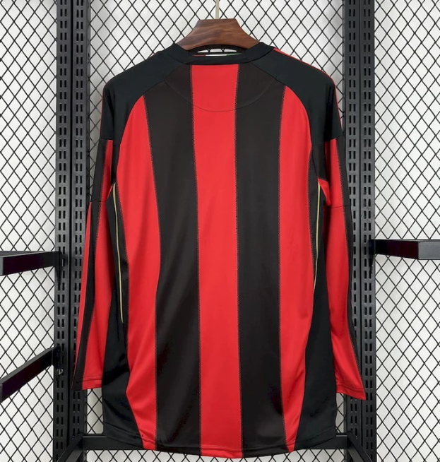 Camisa Retrô AC Milan 2010 - Manga Longa