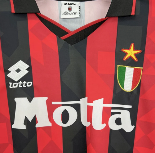 AC Milan Retro Shirt 1993 - Long Sleeve