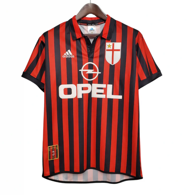 Camisa Retrô AC Milan 1999