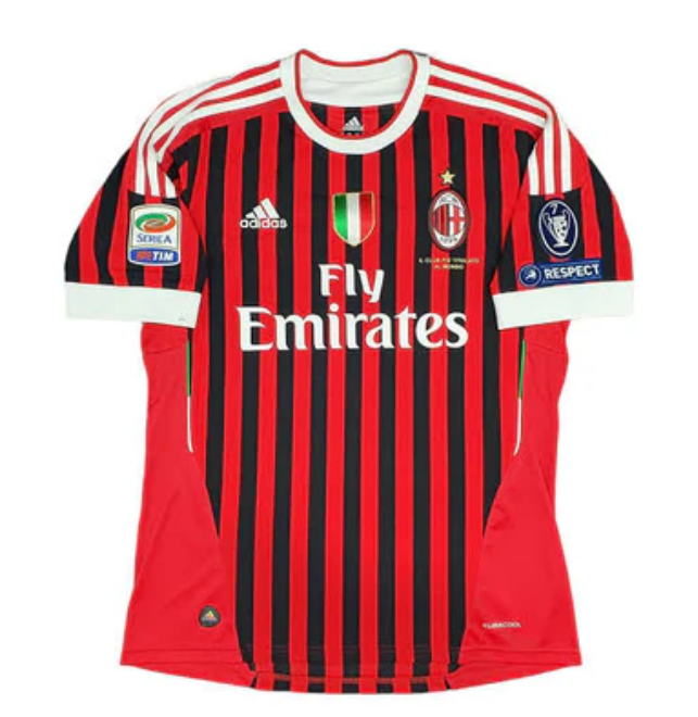 AC Milan Retro Shirt 2011 - With patch