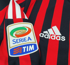 Camisa Retrô AC Milan 2011 - Com patch