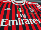 Camisa Retrô AC Milan 2011 - Com patch