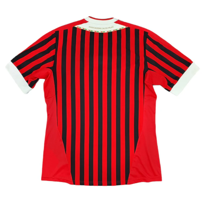 Camisa Retrô AC Milan 2011 - Com patch