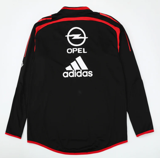 Camisa de Treino Retrô Milan 2004 - Manga Longa