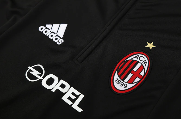 Camisa de Treino Retrô Milan 2004 - Manga Longa