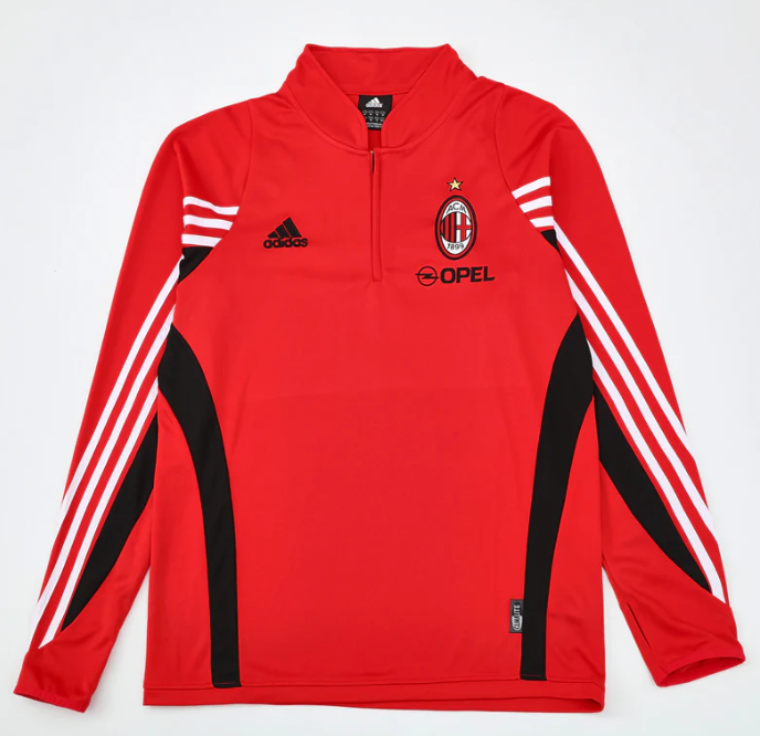 Camisa de Treino Retrô Milan 2003 - Manga Longa