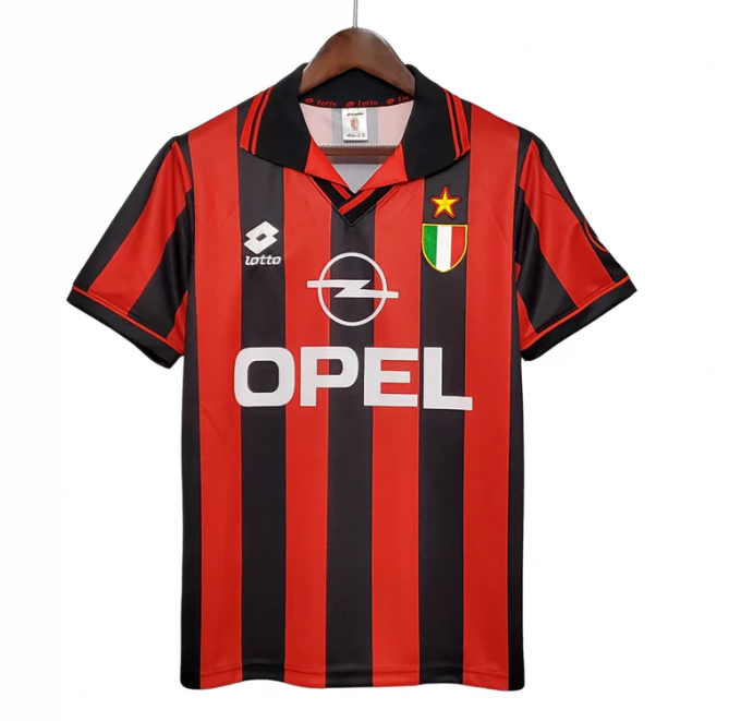 Camisa Retrô AC Milan 1996
