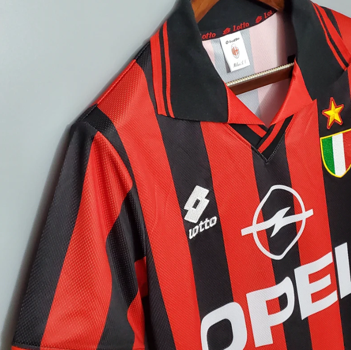 Camisa Retrô AC Milan 1996