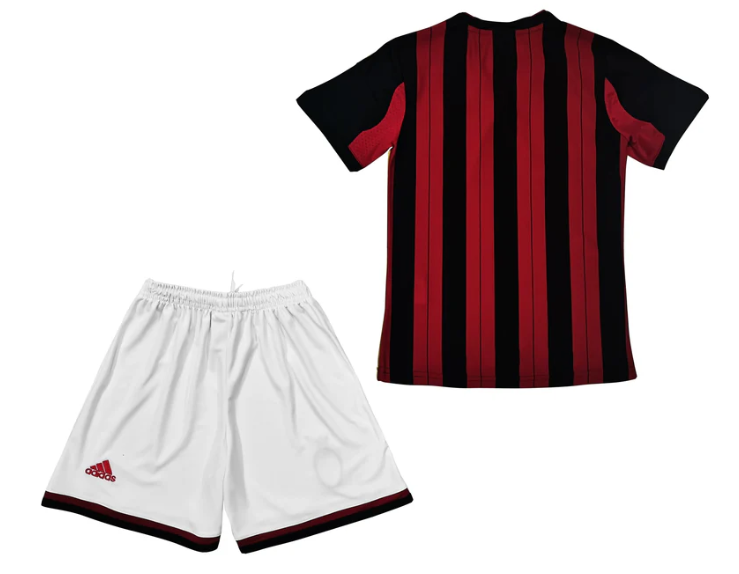 Kit Retrô AC Milan 2013 - Infantil
