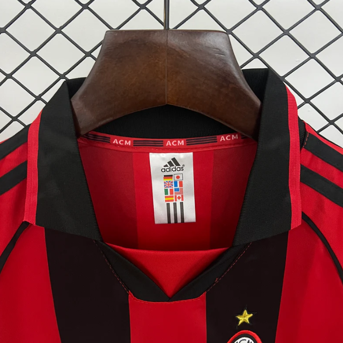 Camisa Retrô AC Milan 1998 - Infantil
