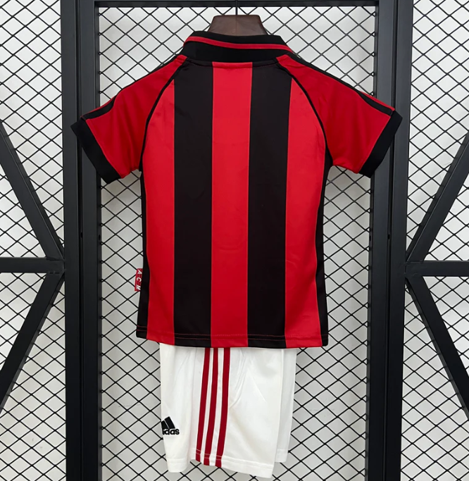 Camisa Retrô AC Milan 1998 - Infantil