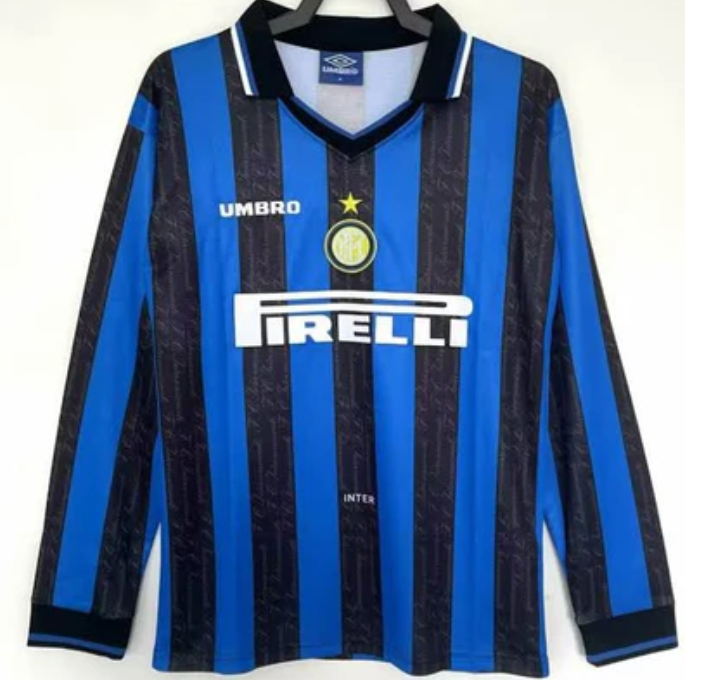 Camisa Retrô Inter de Milão 1997 - Manga Longa