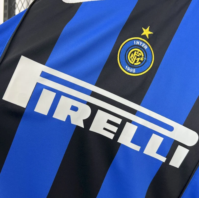 Camisa Retrô Inter de Milão 2004 - Manga Longa