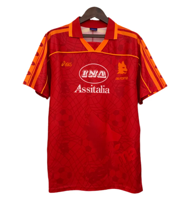 Camisa Retrô AS Roma 1995
