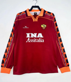 Camisa Retrô Roma 1998 - Manga Longa