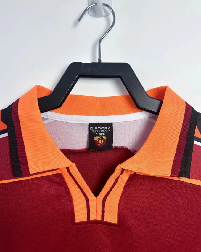 Camisa Retrô Roma 1998 - Manga Longa