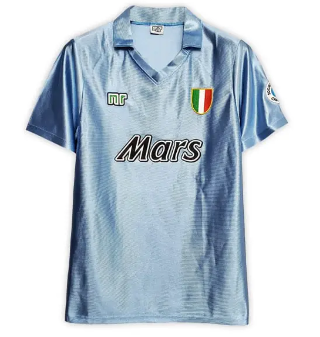 Camisa retrô SSC Napoli 1990