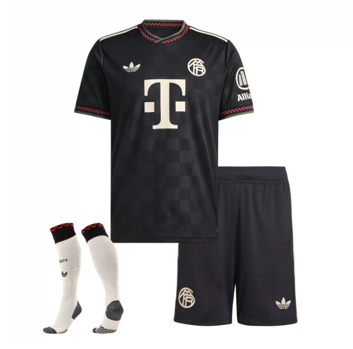 Bayern Munich Third 2025/26 Kit - Kids (with Socks)