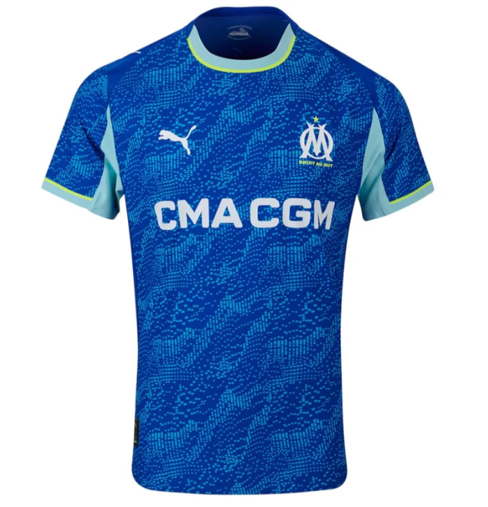 Kit Olympique de Marseille Terceiro 2025/26 - Infantil