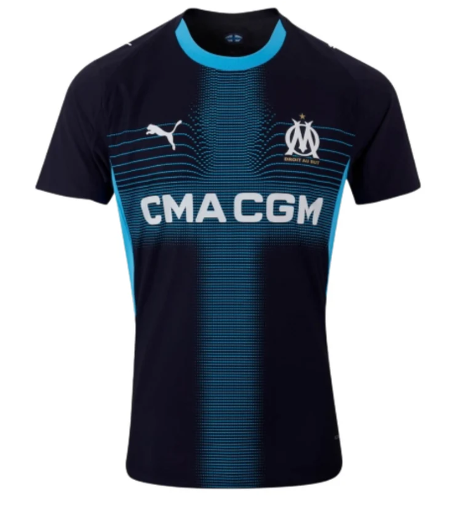 Olympique de Marseille Away 2025/26 Kit - Kids