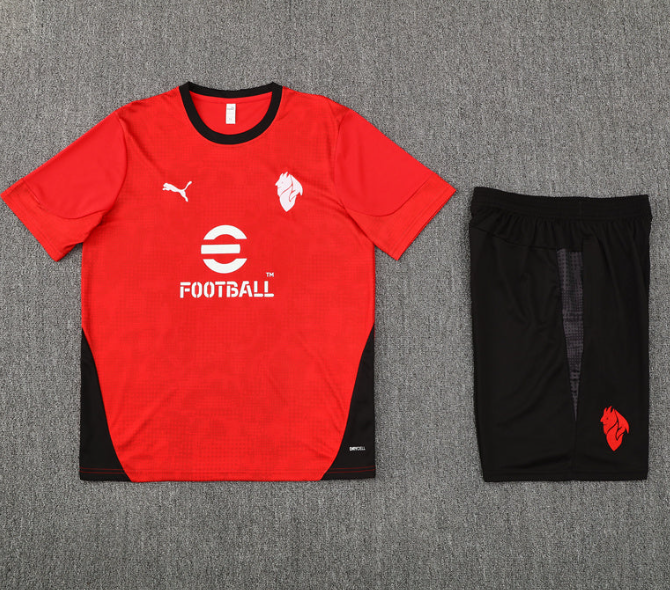 Conjunto de Treino AC Milan 2025/26 - Infantil