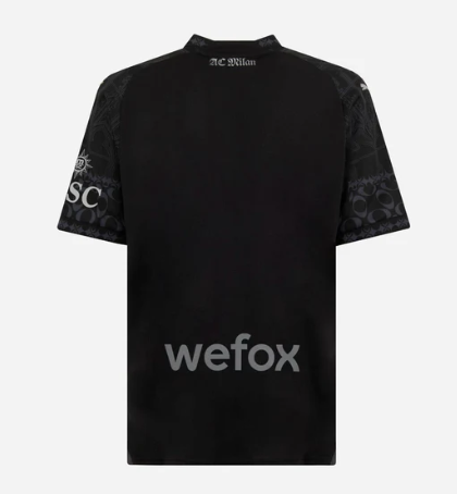 AC Milan x PLEASURES Shirt 2023/24 – Dark Version