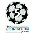 UCL 5-malige Sieger Starball Patch + UEFA Foundation Patch Set – 2021/2022