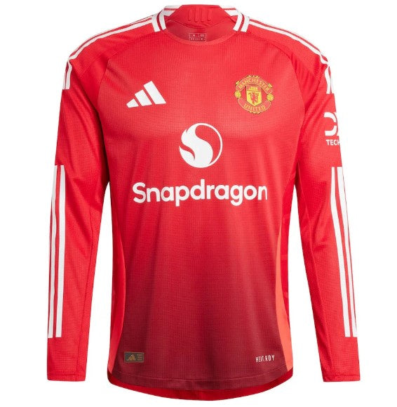Manchester United Home Shirt 2024/25 - Long Sleeve