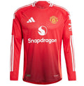 Manchester United Home Shirt 2024/25 - Long Sleeve