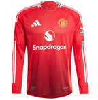 Manchester United Home Shirt 2024/25 - Long Sleeve