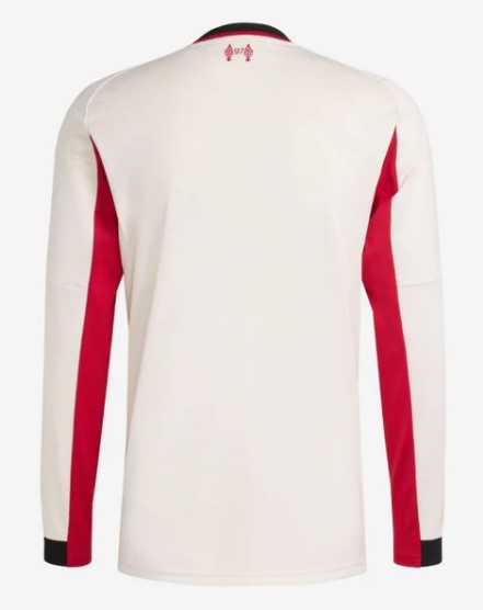 Liverpool Away Shirt 2025/26 - Long Sleeve
