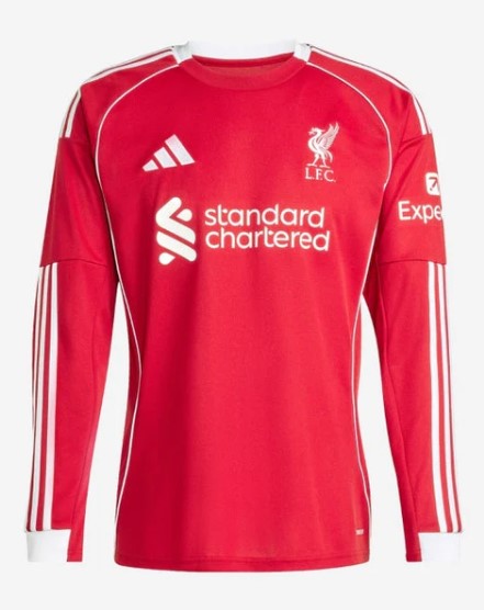 Liverpool Heimtrikot 2025/26 – Langarm